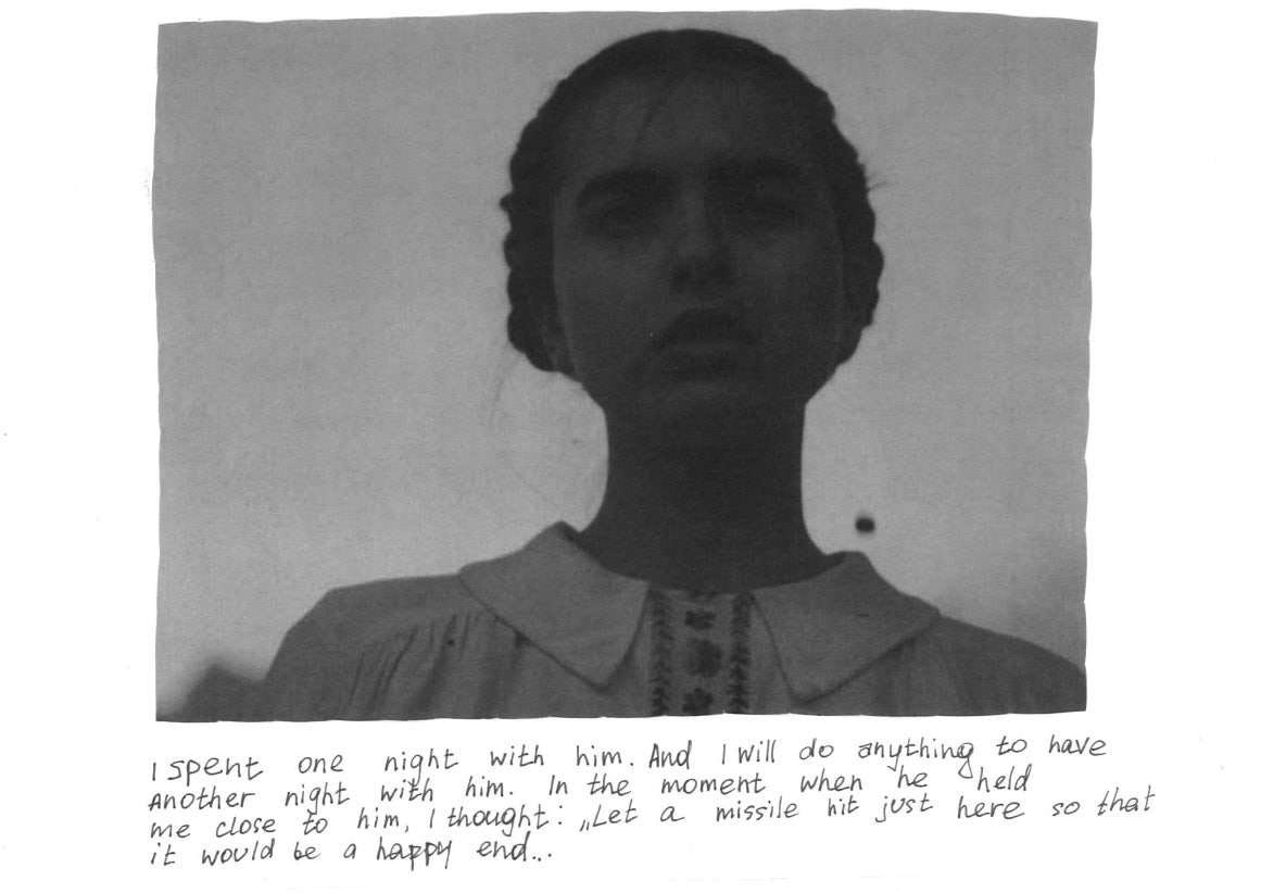A small black untitled film